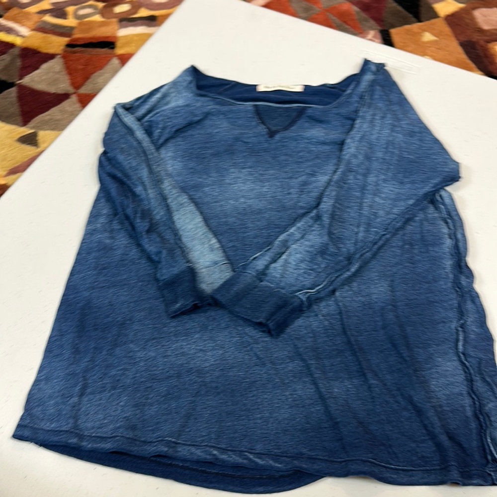 Big Star blue long sleeve tee